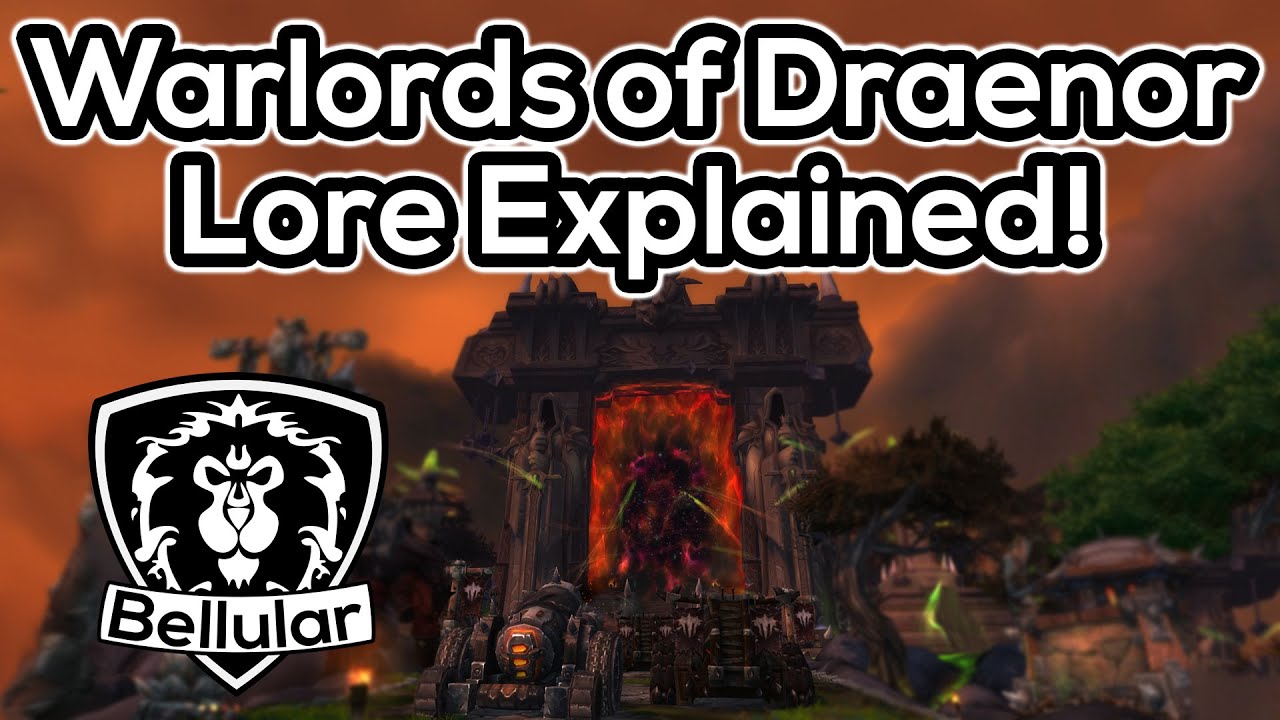 Warlords of Draenor Time Travel & Pre Expansion Lore EXPLAINED