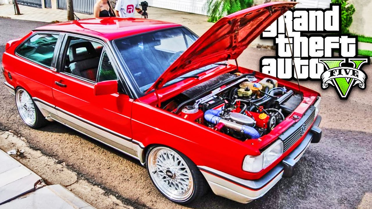 GTA V Carro Gol Quadrado GTI Turbo