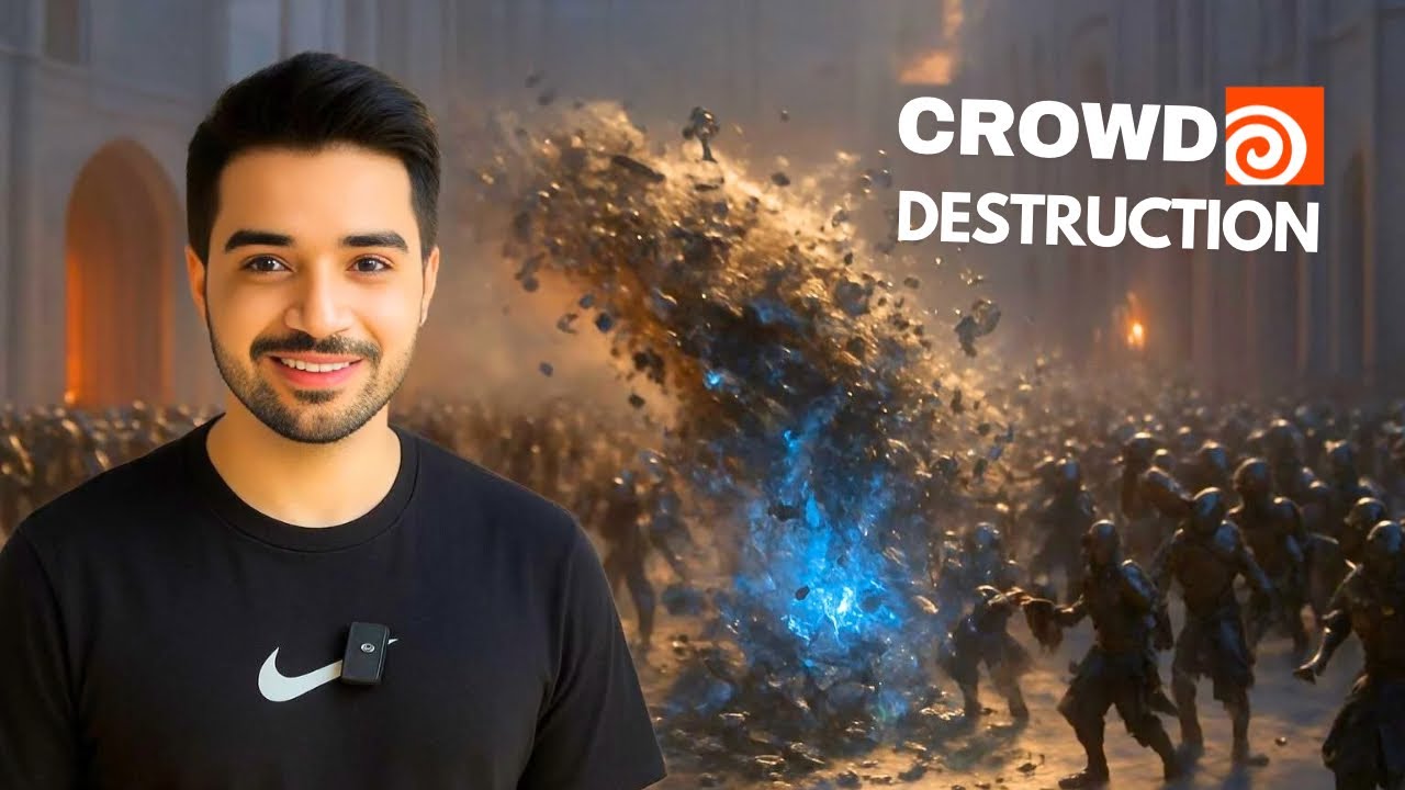 I Tried Houdini 21 NEW Crowd Destruction Techniques