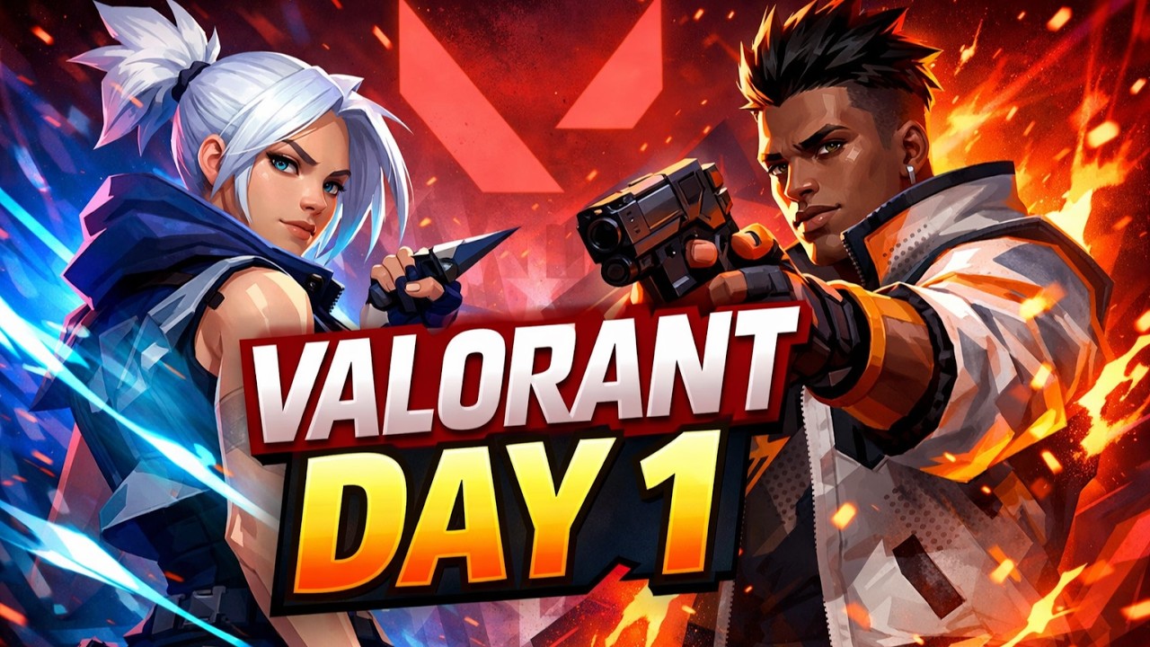 VALORANT Day 1 🎮 First Time Playing… Is This Hard?!
