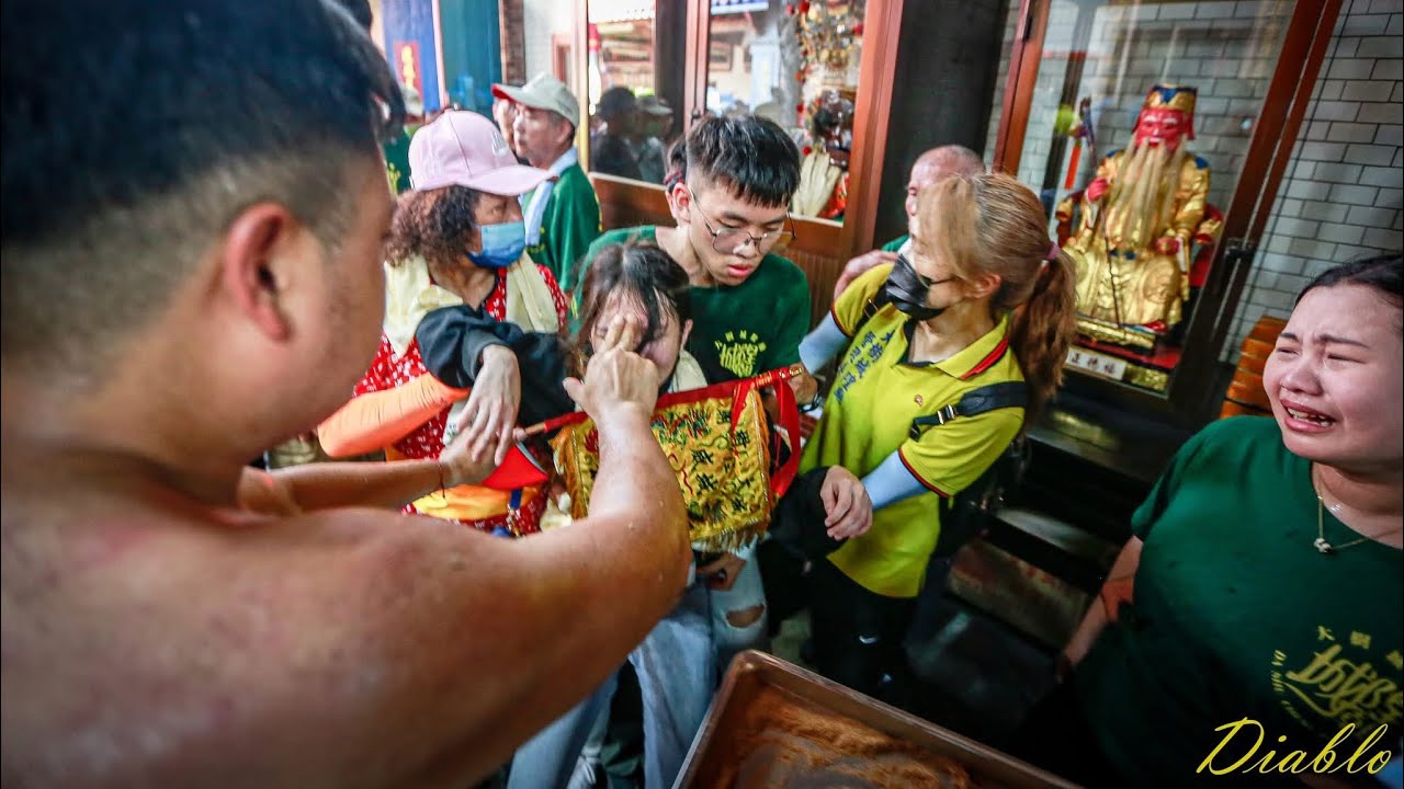 【 高雄大樹久堂慈后宮～2025慶贊大樹城隍廟城隍尊神往台中城隍廟進香 】 ～03 疑似冤魂申冤 激烈狂叫 力大無窮 2025/06/21