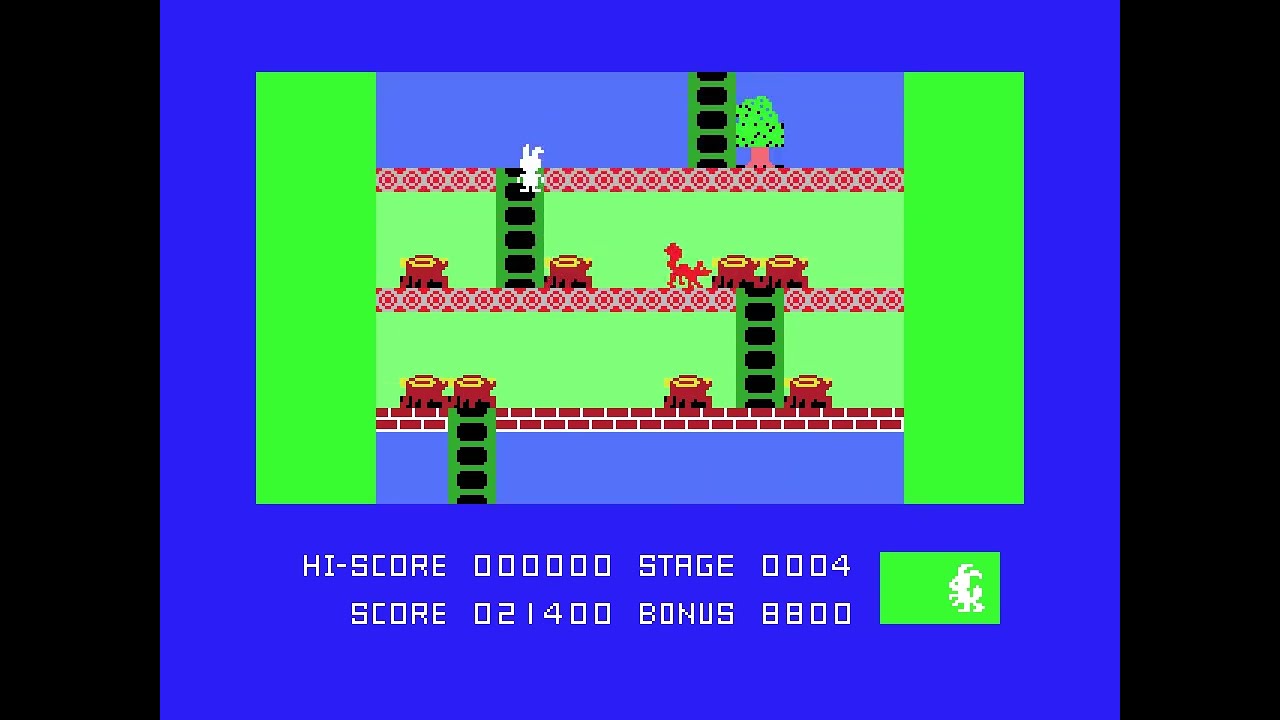 Jumping Rabbit | ジャンピングラビット (MIA, 1984, MSX)