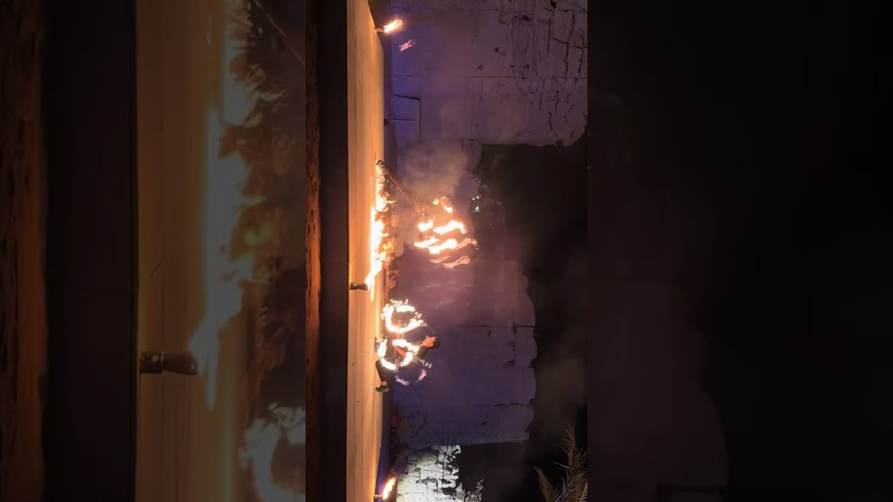 Fire show