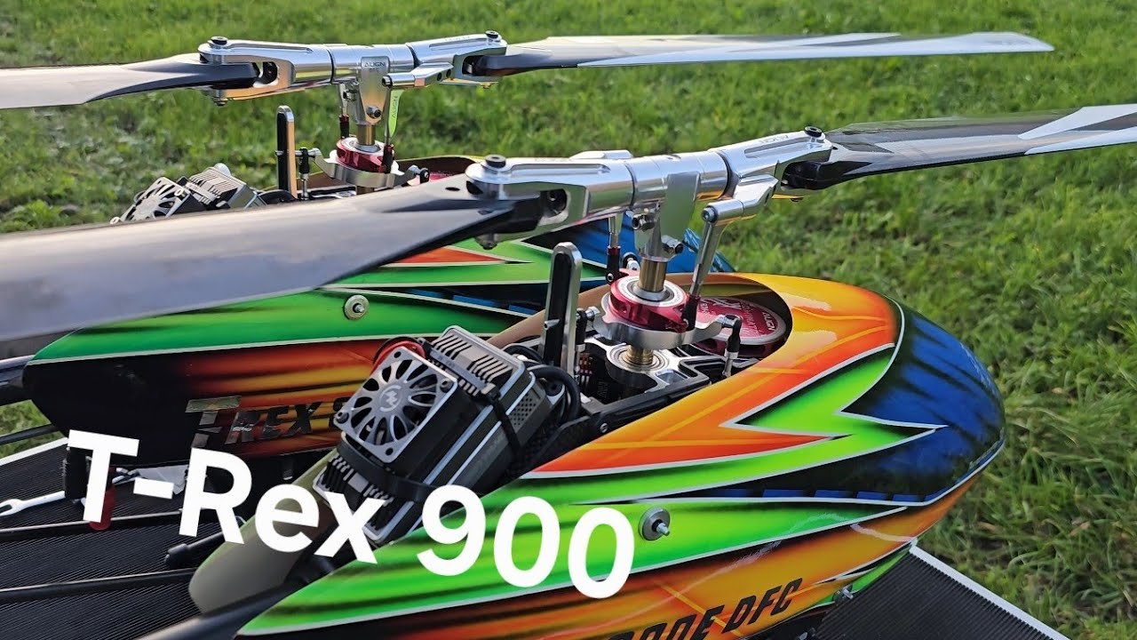 Align T-Rex 900 and 800 comparison and flight