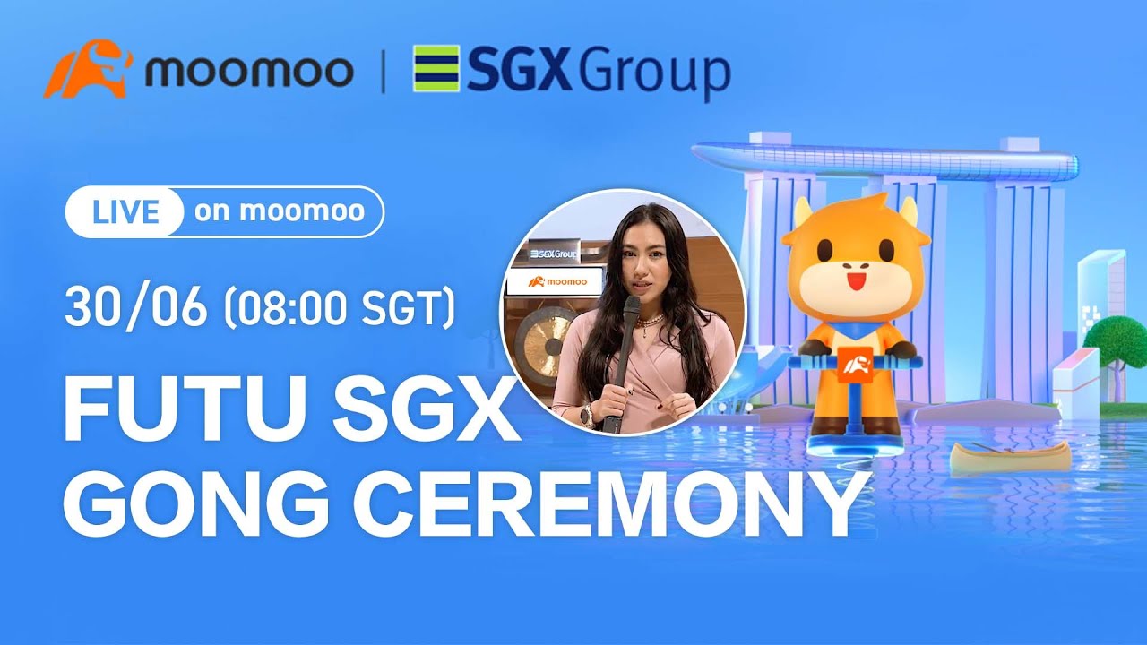 Here's a sneak peak of #FUTUSG's #SGX Gong Ceremony | LIVE 30 JUNE, 0800 SGT