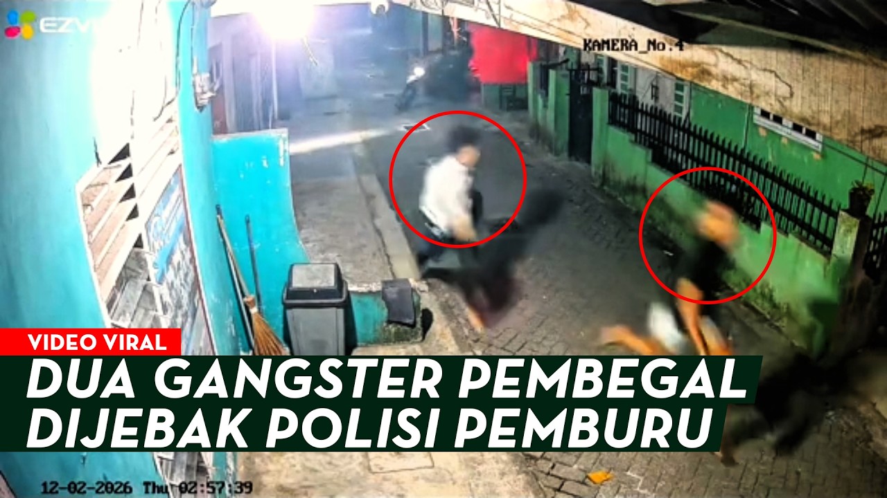 PERAMPOK DAPAT TENDANGAN TERBANG‼️GENGSTER PEMBEGAL DIJEBAK POLISI❗NONTON SAMPAI SELESAI ☠️💥💀😭