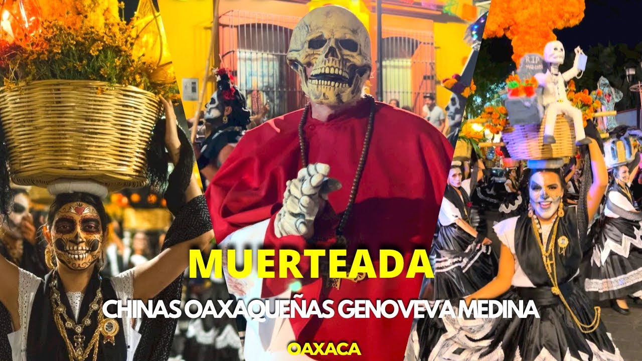 COMPARSA DE LAS CHINAS OAXAQUEÑAS DE DOÑA GENOVEVA MEDINA | OAXACA