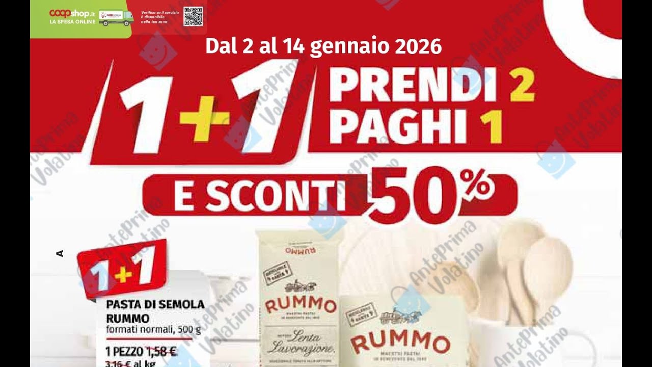 Volantino Ipercoop dal 2 gennaio 2026 in #anteprima su #anteprimavolantino