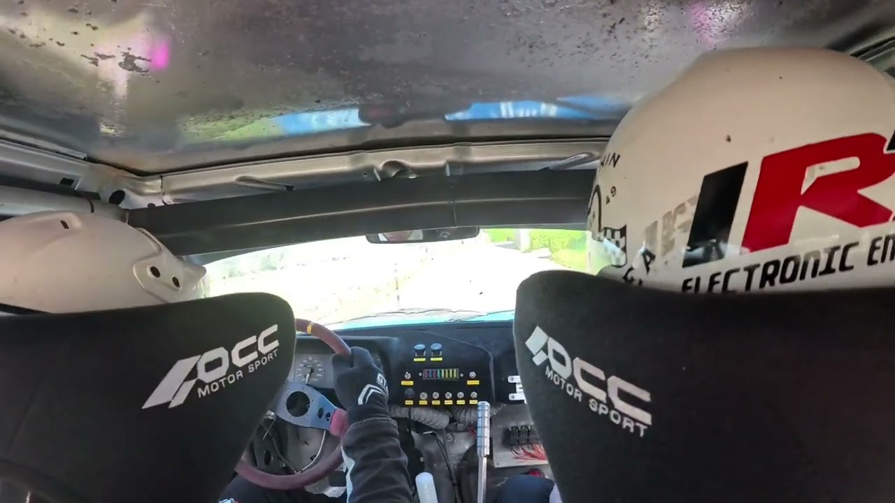 On board Rallysprint de Llanera 2025 | CESAR CARBALLAL Y JORGE GIL | PEUGEOT 205