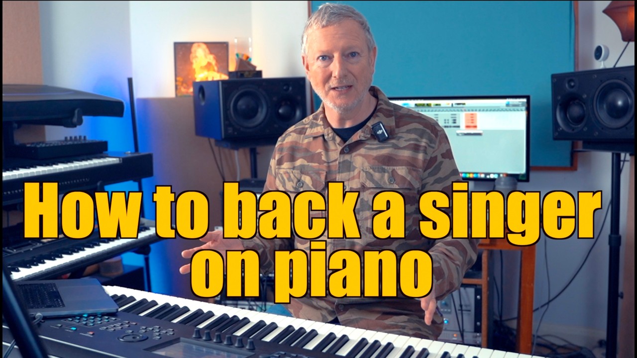 Tutorial: How to back a singer on piano