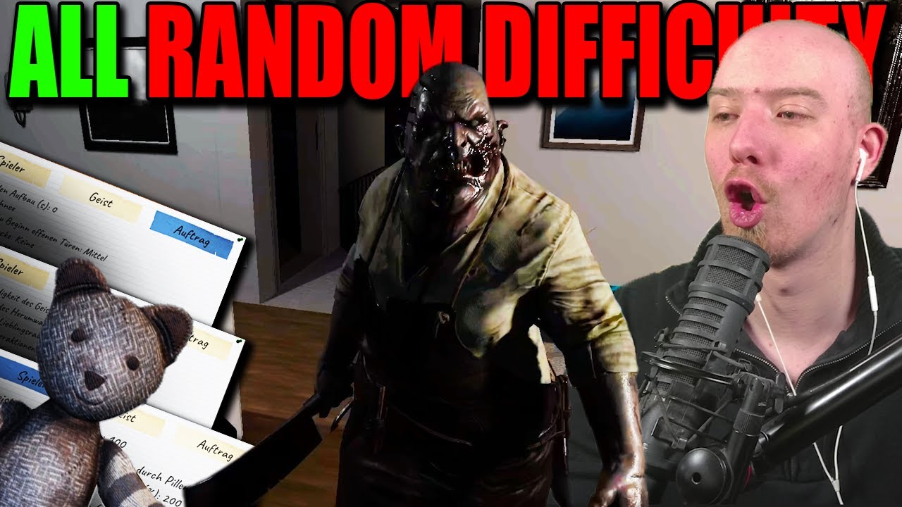 Random Difficulty - Verr&uuml;ckte Lache im Kinderzimmer | Phasmophobia | Solo | LvlXX-531 | PsychoD