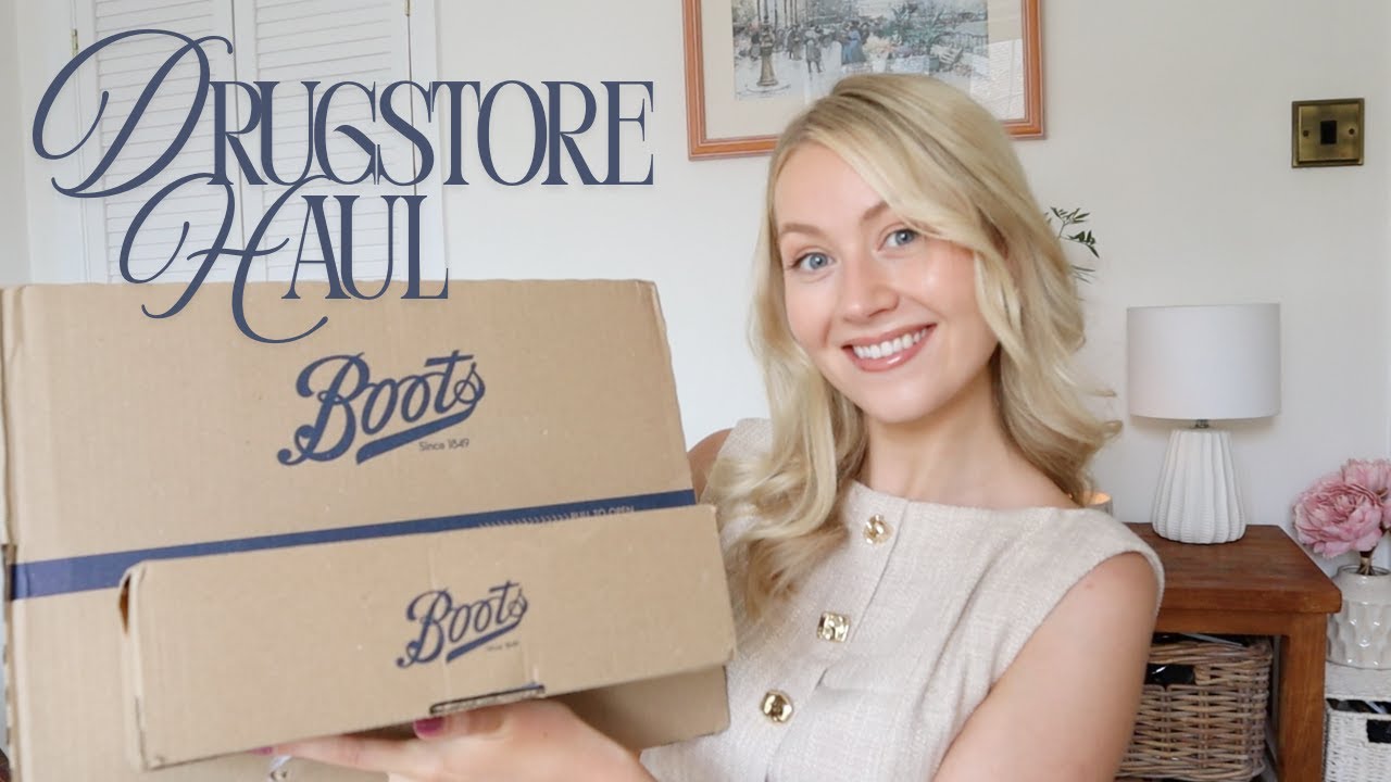 BOOTS UNBOXING: UK drugstore beauty haul ☁️