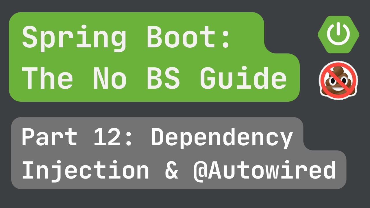 Spring Boot, часть 12: Внедрение зависимостей и @Autowired: объяснение