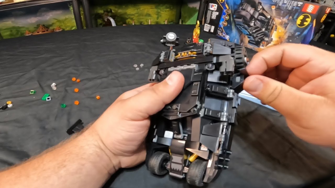 LEGO Batman Tumbler Timelapse Build