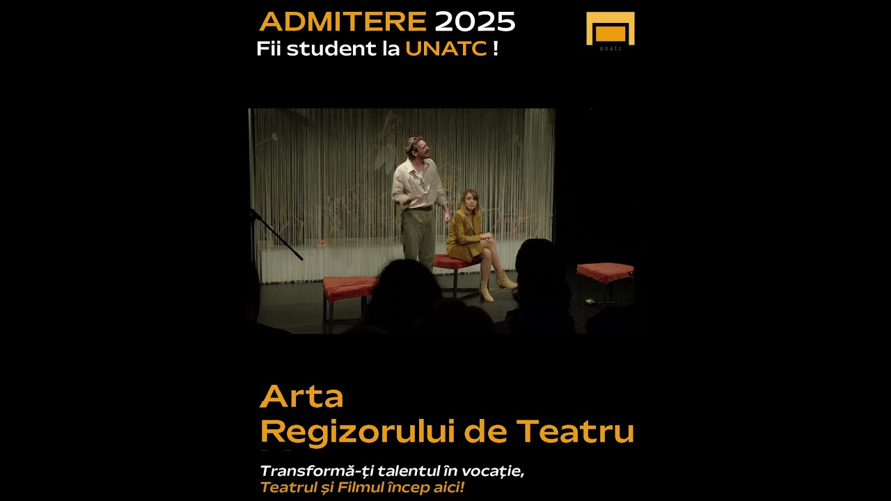 Admitere la UNATC / Arta regizorului de teatru (fragment din „Dumnezeu de a doua zi”)