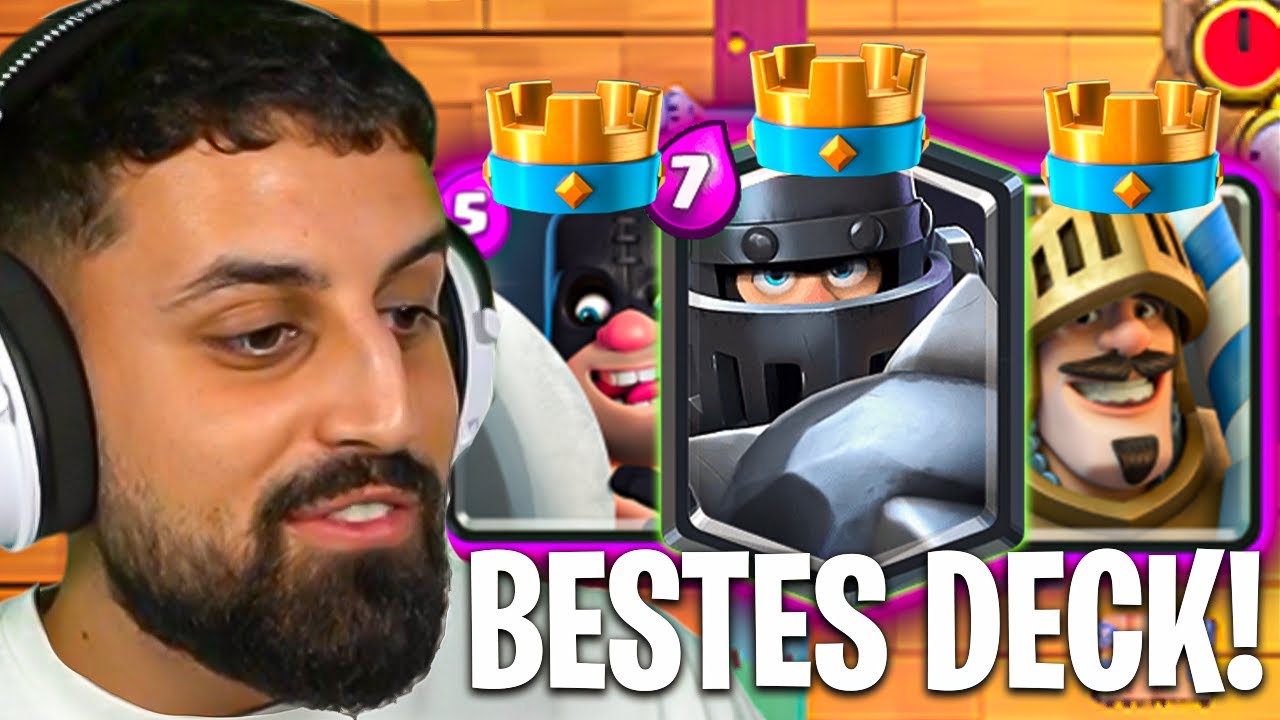 ICH BIN DER BESTE CLASH ROYALE SPIELER..!