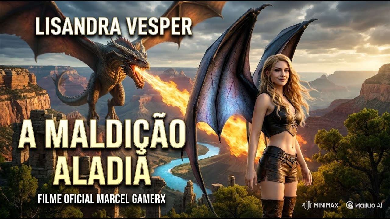 LISANDRA VESPER &mdash; A MALDI&Ccedil;&Atilde;O ALADA 🐉🔥 | Filme Oficial Marcel GamerX ✅