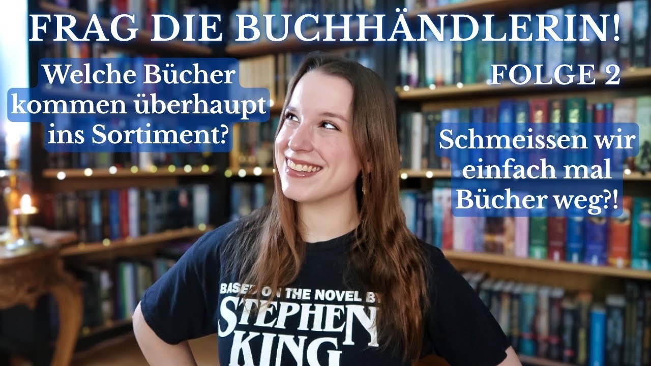 Frag die Buchhändlerin!😉| Keine Buchpreisbindung?! Welche Bücher wollen wir überhaupt?🧐 etc.
