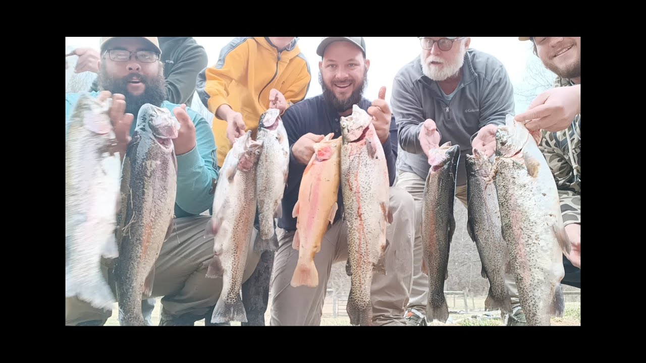 Day 1 of catching monster trout in Virginia.