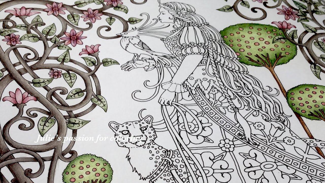 ZEMLJA SNOVA by Tomislav Tomic - PART 1 - Faber Castell Polychromos - color along