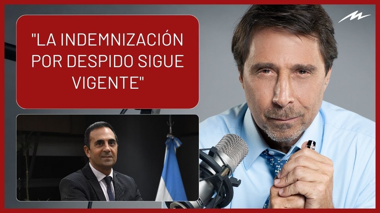 Julio Cordero brindó detalles sobre la reforma laboral: “La indemnización por despido sigue vigente”