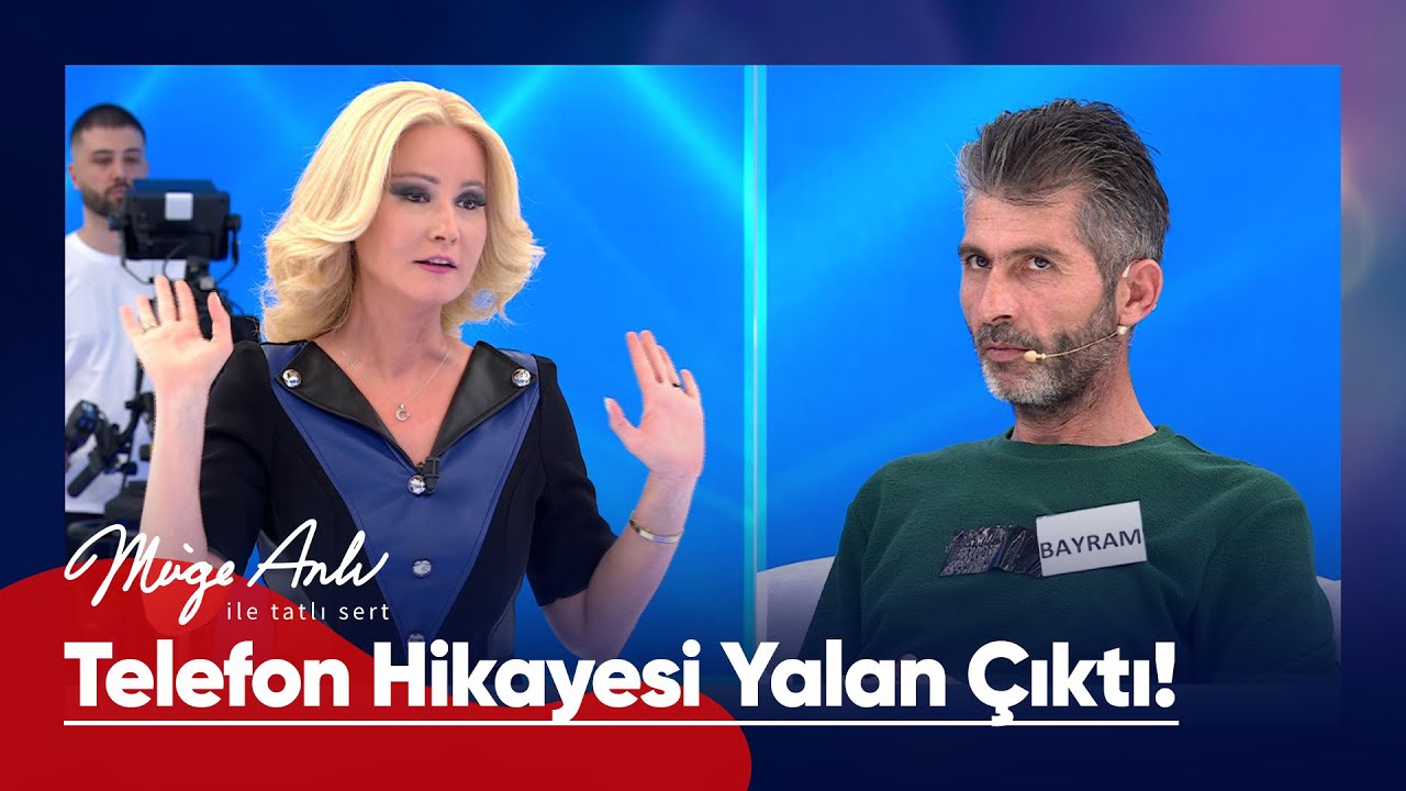 Bayram'ın çelişkili ifadeleri gerginliğe sebep oldu! - Müge Anlı ile Tatlı Sert
