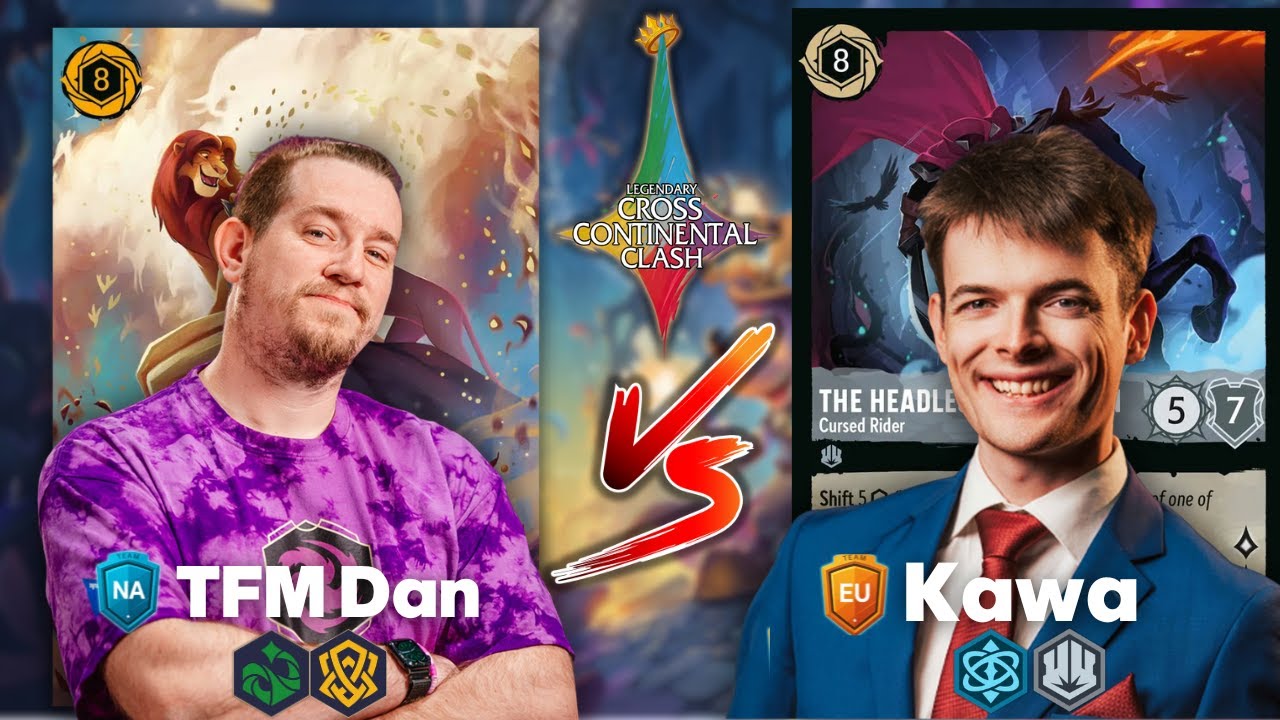 Disney Lorcana LCCC: Round 2 TFM Dan (AE Circle) vs Kawa (BS)