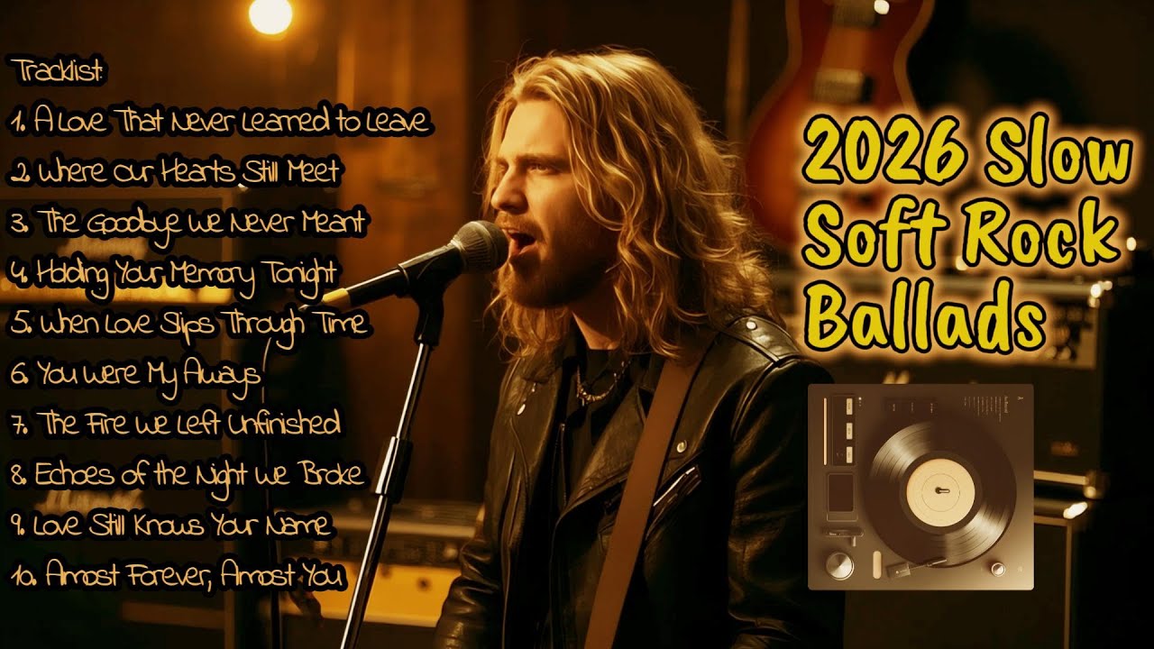 [Slow Rock Ballad 2026 Vol 20 🎧] | Ballad | Relaxing Rock | Soft Rock | Sad Rock | Piano | Enjoy