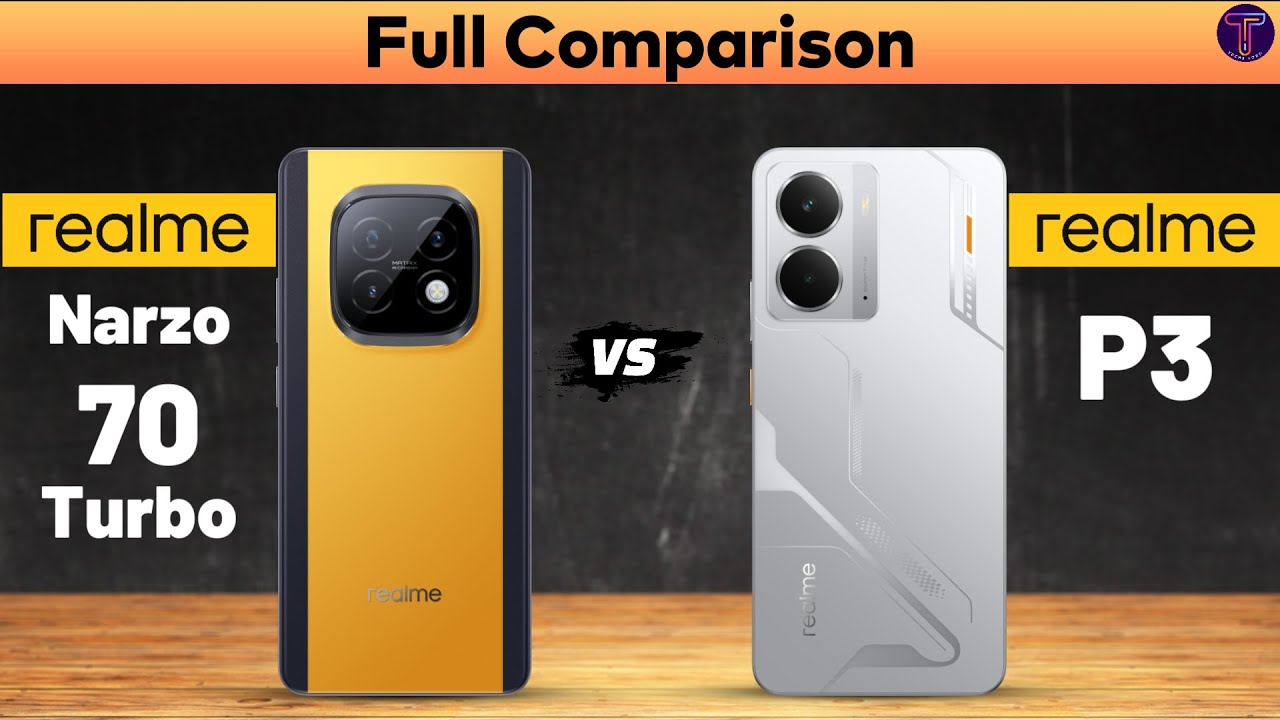 realme Narzo 70 Turbo vs realme P3 : Full Comparison⚡Which One Is Better?