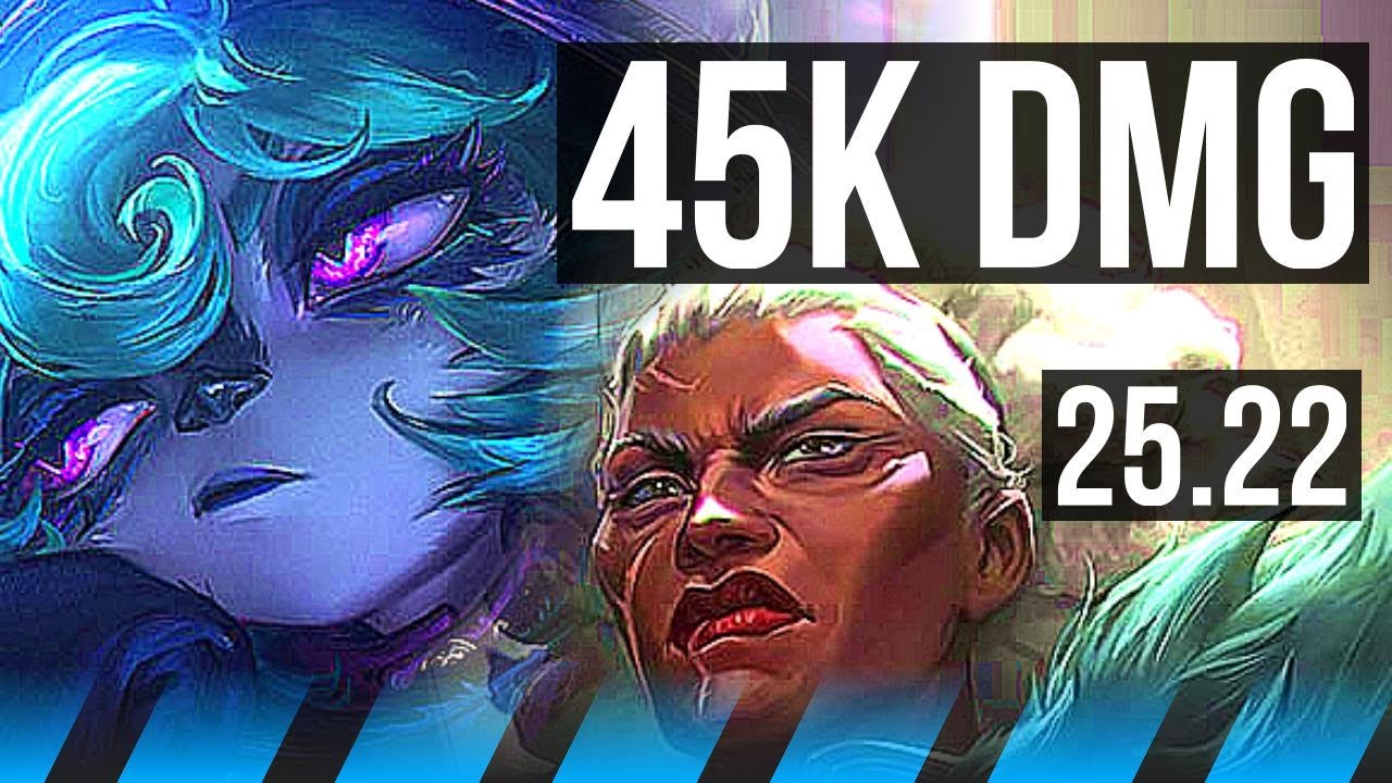 VEX vs AMBESSA (MID) | Legendary, 45k DMG | KR Master | 25.22