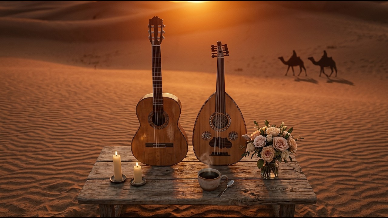 Mystical Arabic Oud & Spanish Guitar Collection | Flamenco Rumba Ambient Night Journey