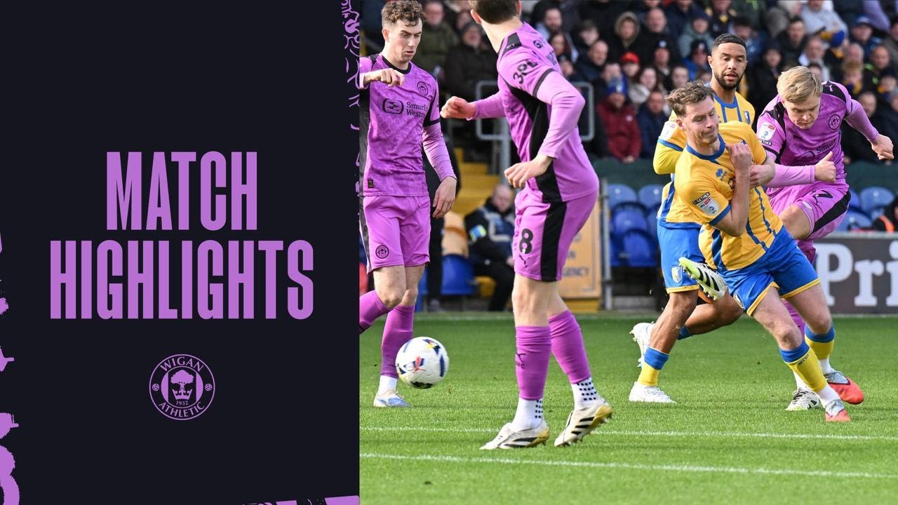 Match Highlights | Mansfield Town 1 Latics 1