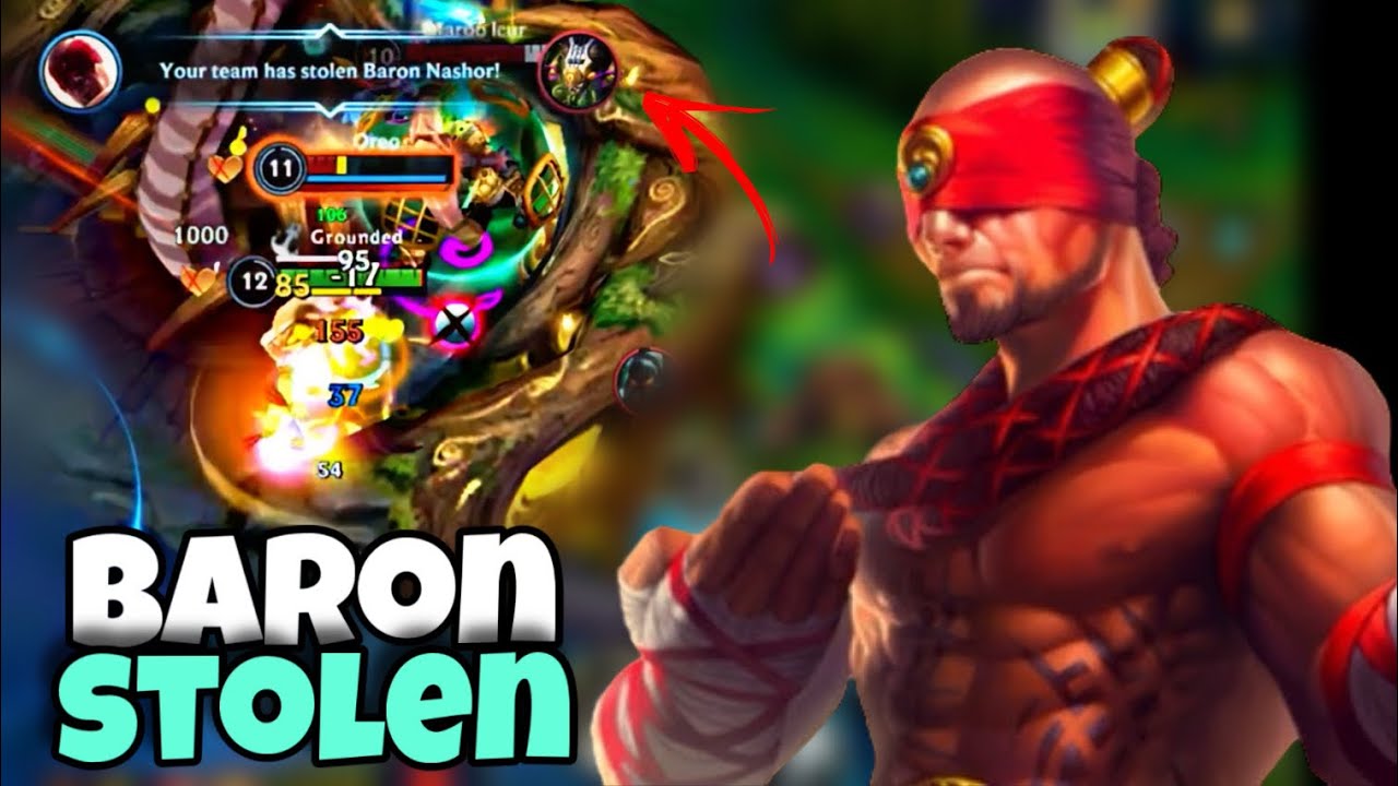 Insane Lee Sin Jungle Steal – Baron Secured, Victory Achieved!