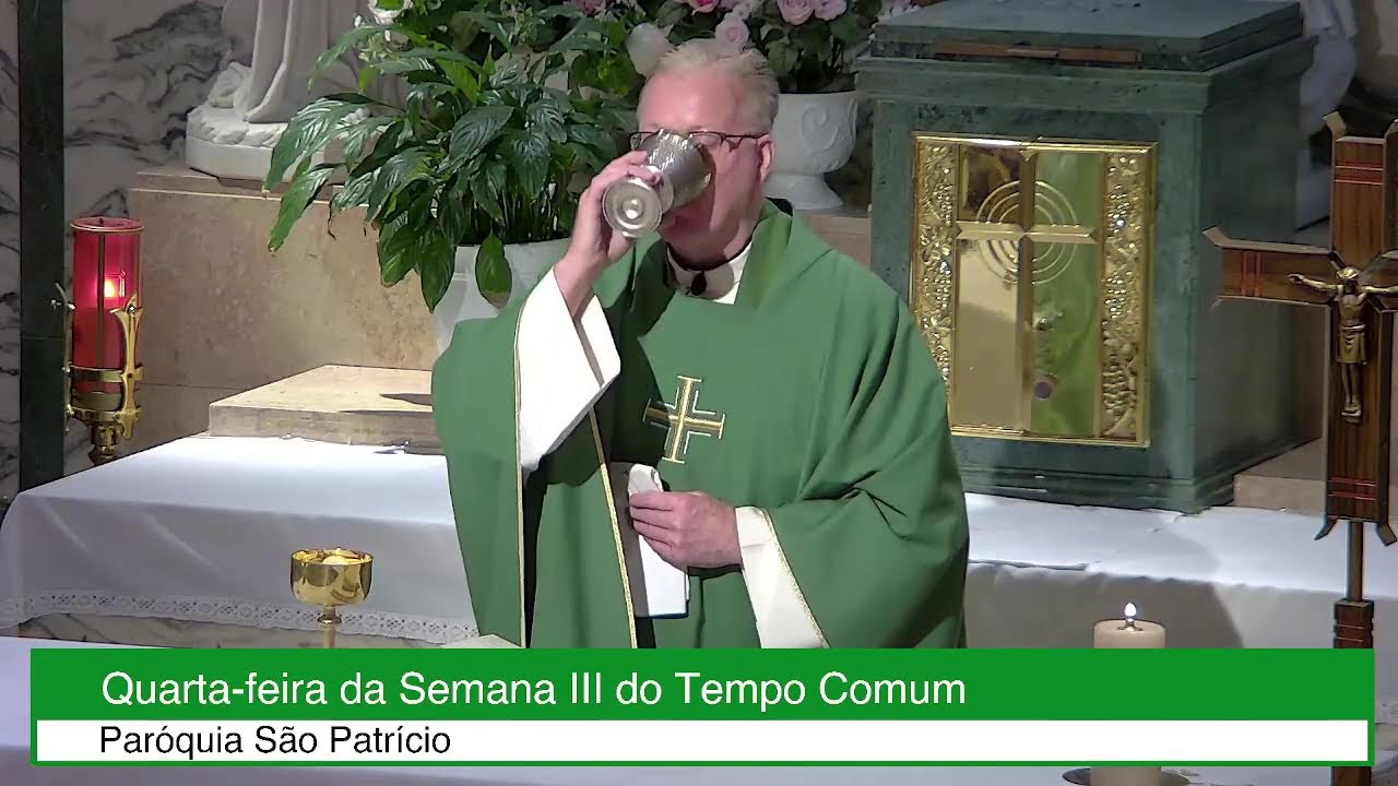Quarta-feira da Semana IV do Tempo Comum dia 4 de Fevereiro, 2026