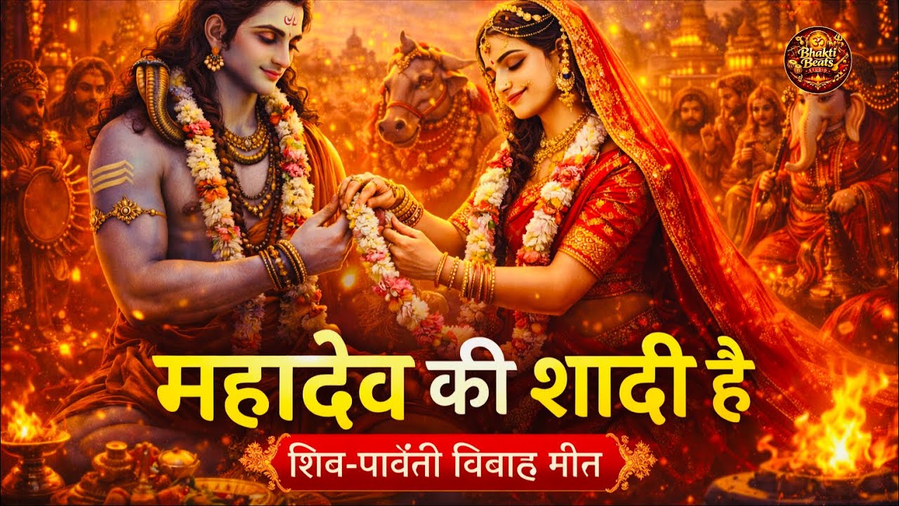 महादेव की शादी है | शिव–पार्वती विवाह song | New 2025 Krishna Shiva Bhakti Song