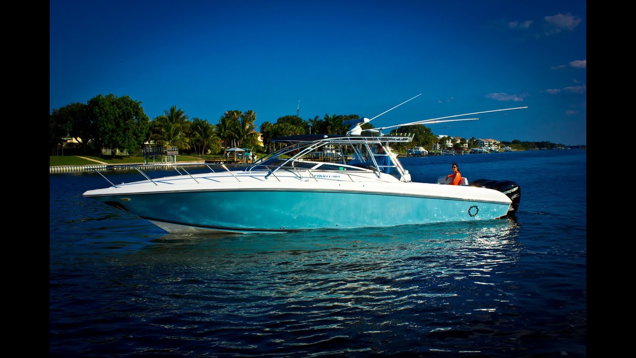 2005 38' Fountain Triple 300hpr Mercury Verados for sale