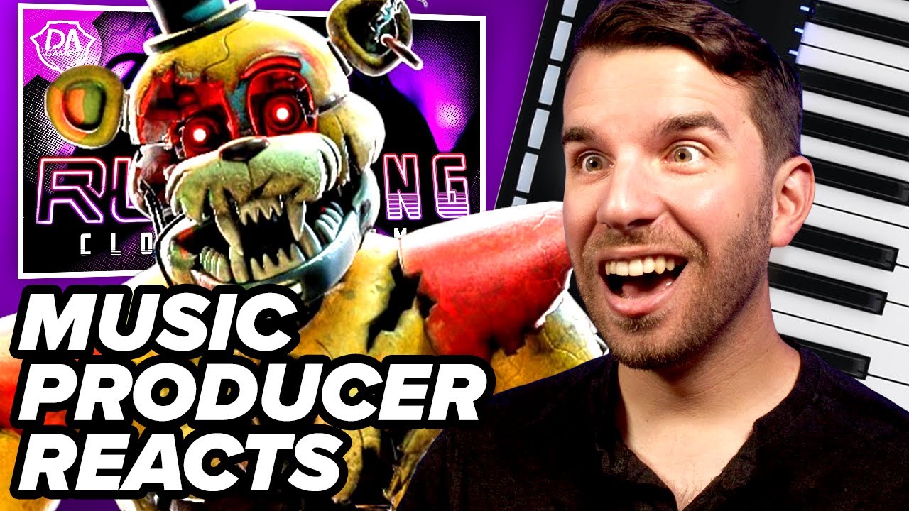 New FNAF Security Breach Ruin song GOES HARD | Music Producer Reacts to DAGames 