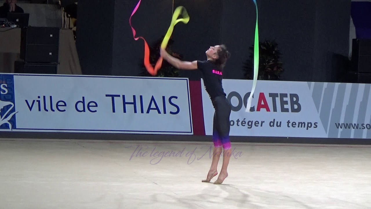 Sara LLANA (ESP) ribbon - 2017 Thiais trainings