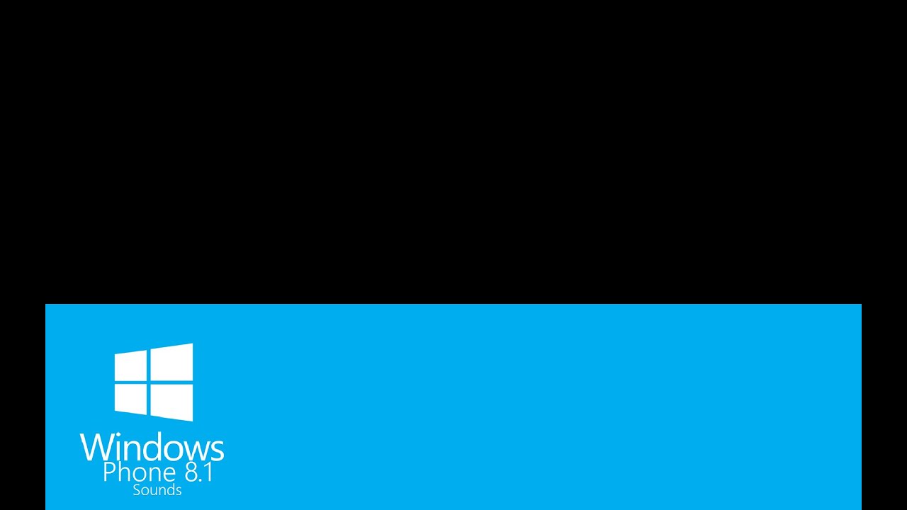 Windows Phone 8.1 Sounds