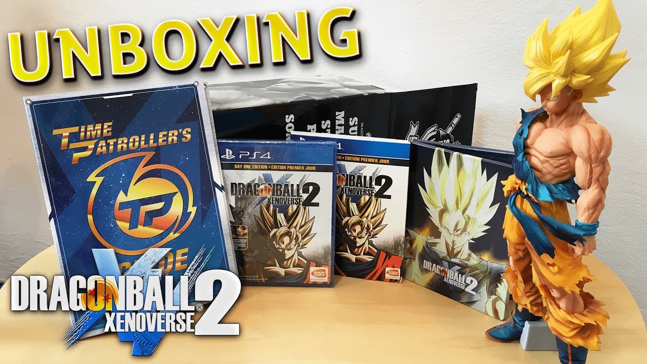 UNBOXING COLLECTOR | DRAGON BALL XENOVERSE 2 - FR ( PS4 )