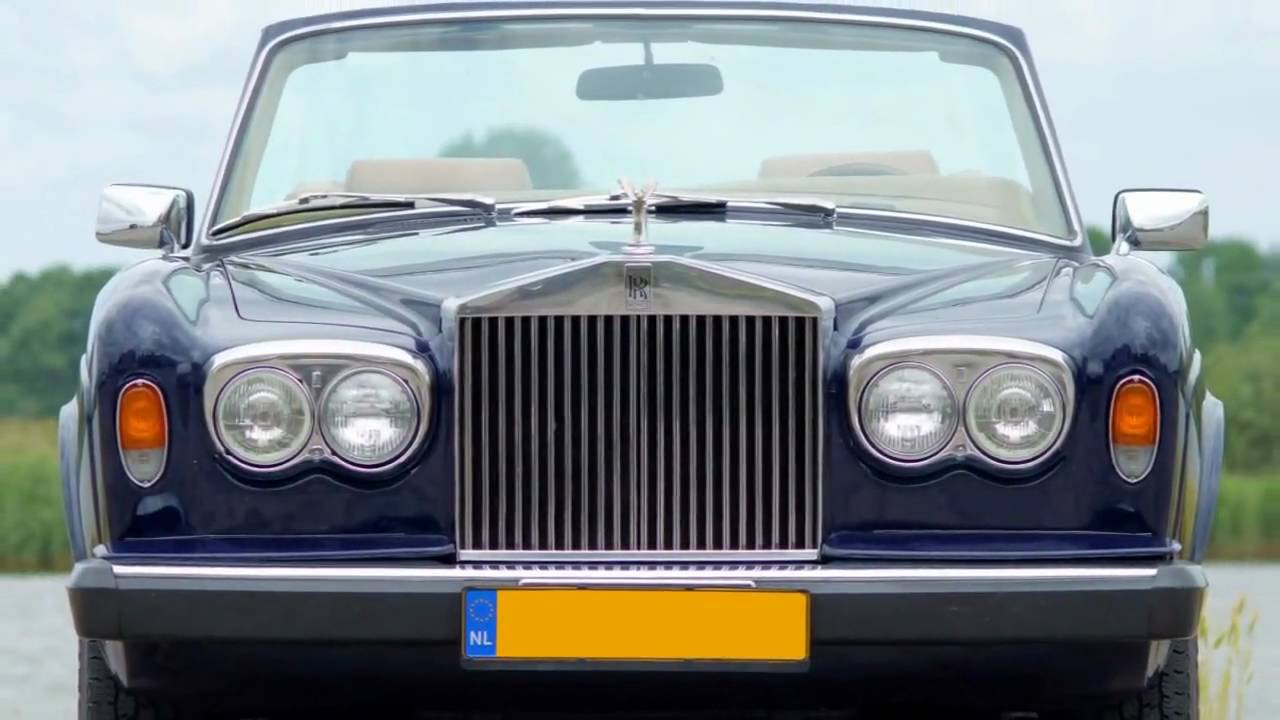 1981 Rolls Royce Corniche convertible / cabriolet