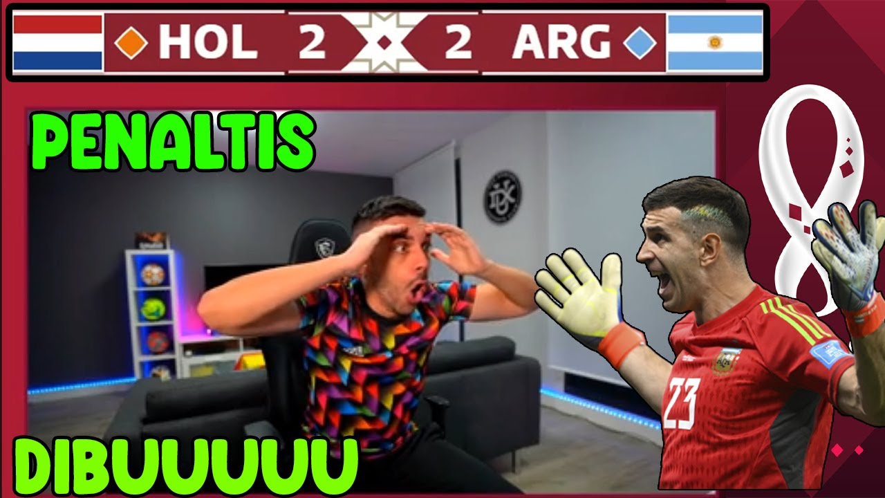 DjMaRiiO REACCIONA A HOLANDA VS ARGENTINA | QATAR 2022