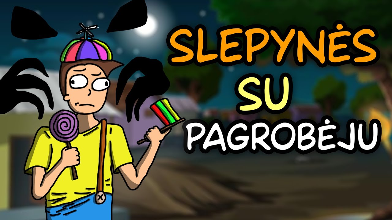 SLĖPYNĖS SU VAIKŲ PAGROBĖJU!