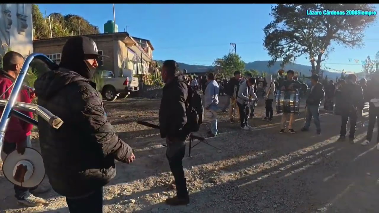 31 De Diciembre en está comunidad de Lázaro Cárdenas festejando a la Virgen de Juquila 2025. Video 3