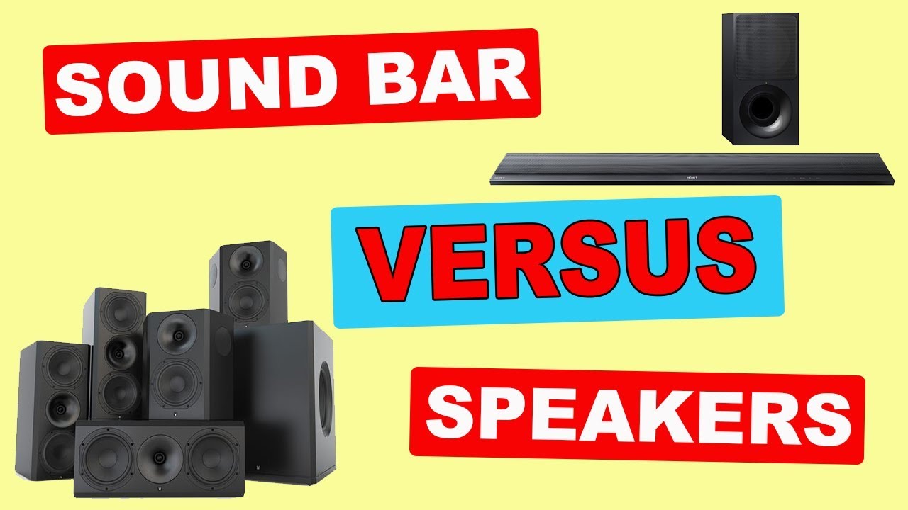 Soundbar vs Surround Sound Speakers | Which Is Best For You?