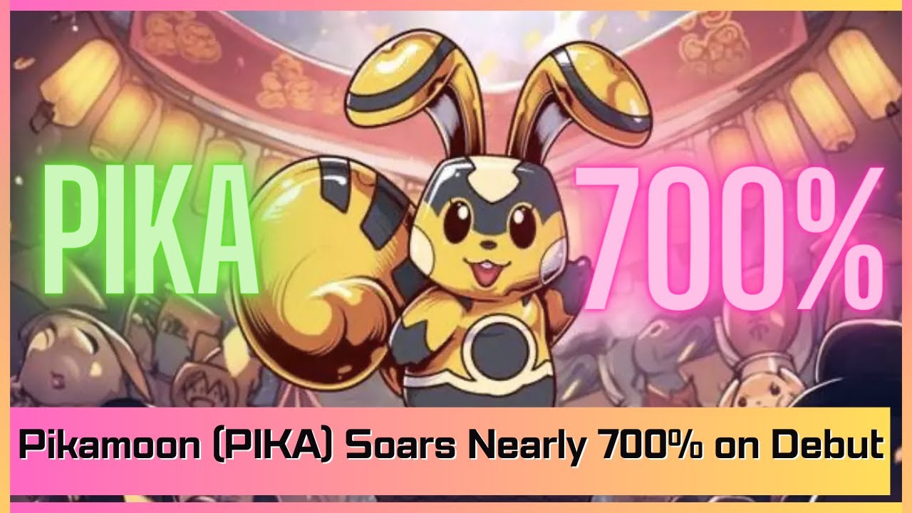 Pikamoon (PIKA) Soars Nearly 700% on Debut Becoming A Breakout Star of 2024