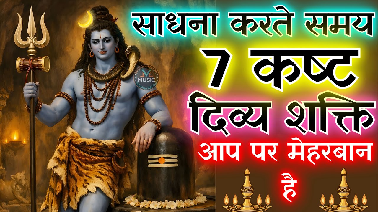 साधना करते समय 5 कष्ट हो दिव्य शक्ति आप पर मेहरबान है | शिव की शक्तियां खुश है #omnamahshivaya