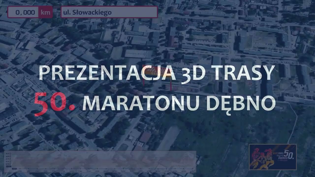 Trasa 50. AMPANEL Maratonu Dębno