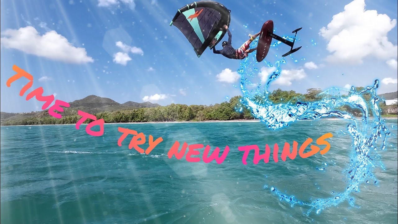 Wingfoil basic freestyle tricks