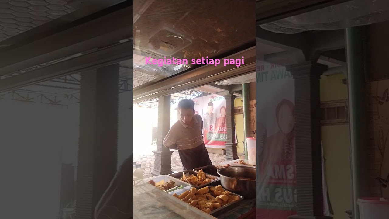 Kegiatan setiap pagi warung Bu Maryati part3 #kulinerdesa #food #warungsayur